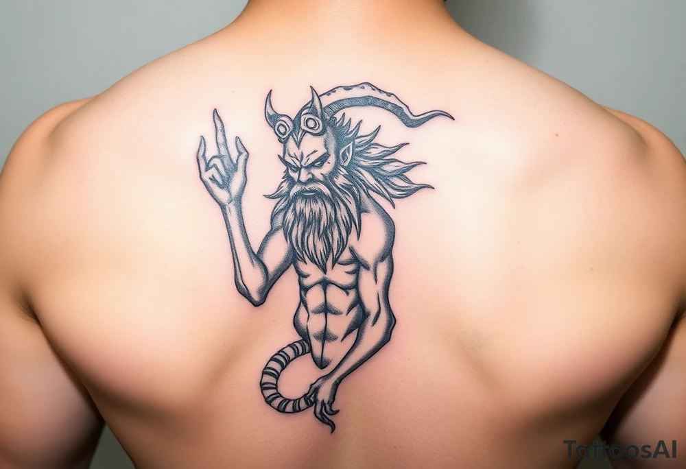 poseidon tattoo idea