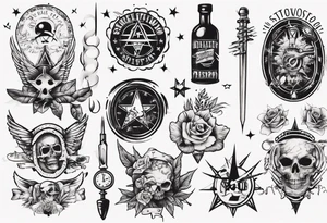 street tattoo idea