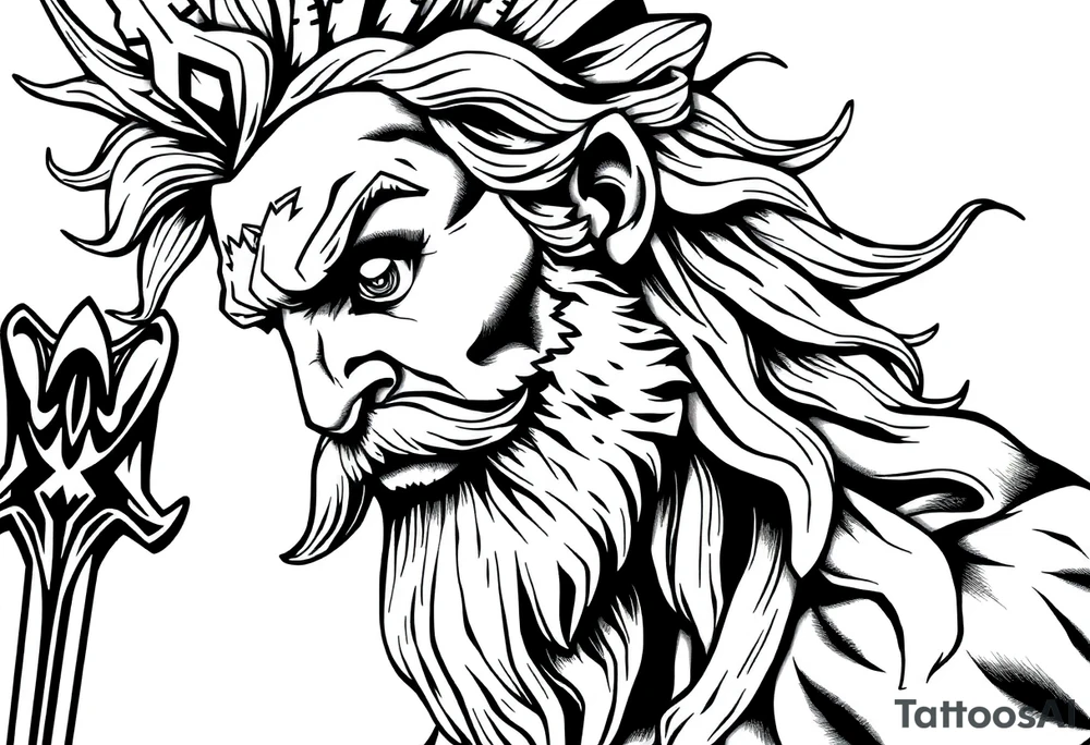 GREEK GOD tattoo idea
