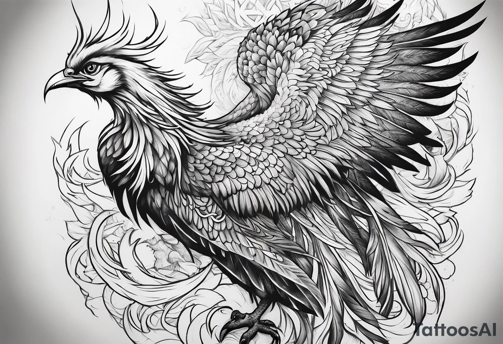 Vietnamese Phoenix tattoo idea