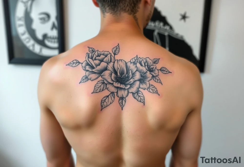 Looking for a cover-up tattoo with flowers pastel colors for months September, January, June, May, and July. tattoo idea