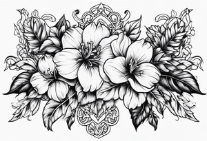 vine work tattoo idea