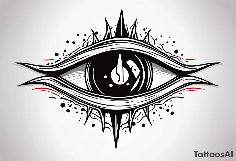 Hellsing bleeding eye logo tattoo tattoo idea