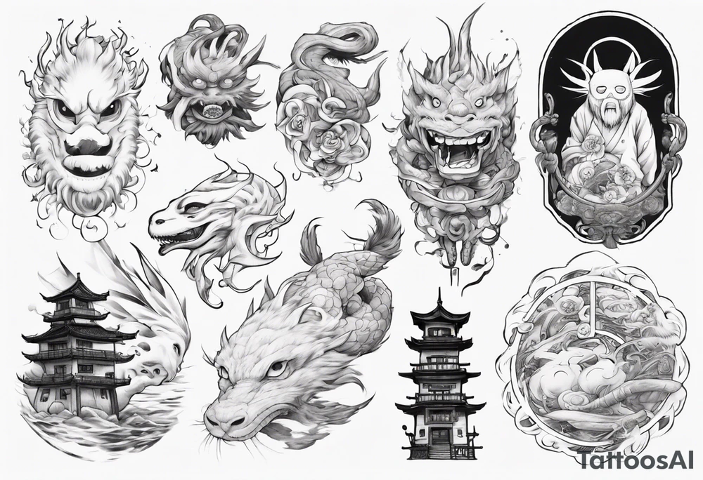 Spirited away tattoo idea