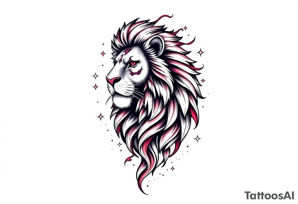 leon Galaxy power con calma tattoo idea