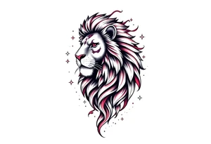 leon Galaxy power con calma tattoo idea