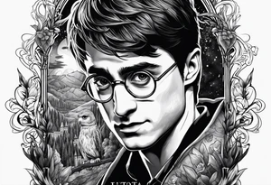 HARRY POTTER tattoo idea