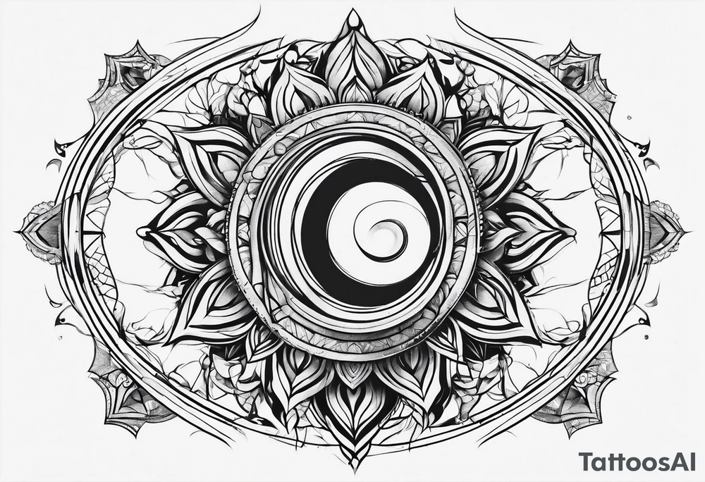 golden ratio tattoo idea