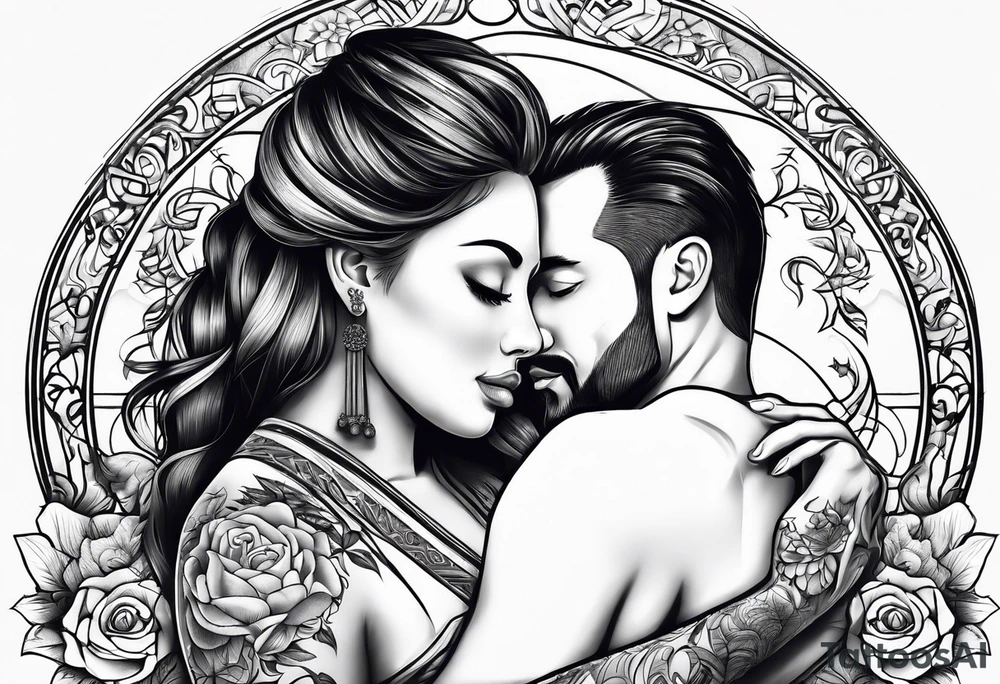 Son & daughter
Father tattoo idea