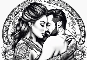 Son & daughter
Father tattoo idea