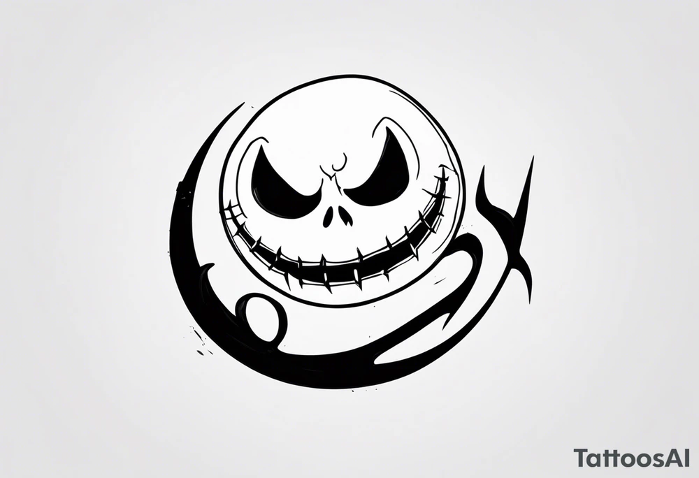 Jack Skellington tattoo idea