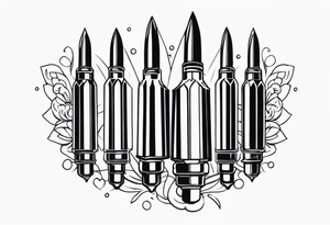 bullets tattoo idea