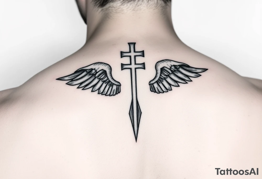 Leftist Christian, political , environmental tattoo on calf or shoulder tattoo idea