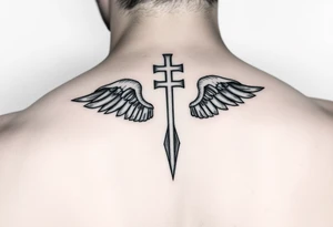 Leftist Christian, political , environmental tattoo on calf or shoulder tattoo idea