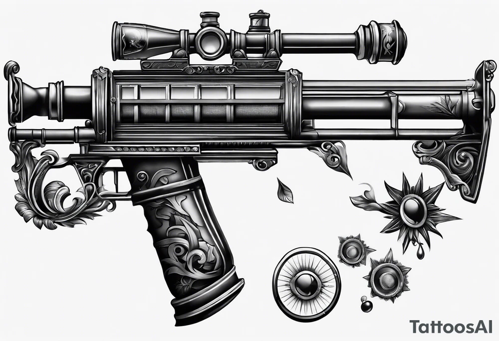 AT4 rocket launcher tattoo idea