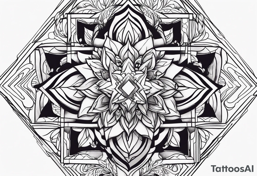 On fire from within tattoo idea