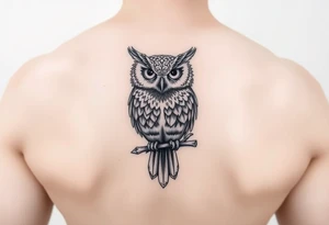 Owl tattoo idea