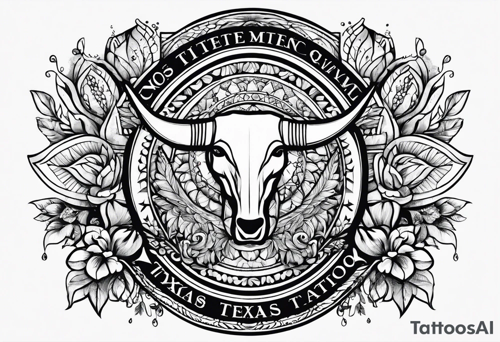 Texas tattoo idea
