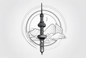 antenna tattoo idea