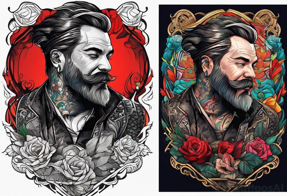 killer joke tattoo idea