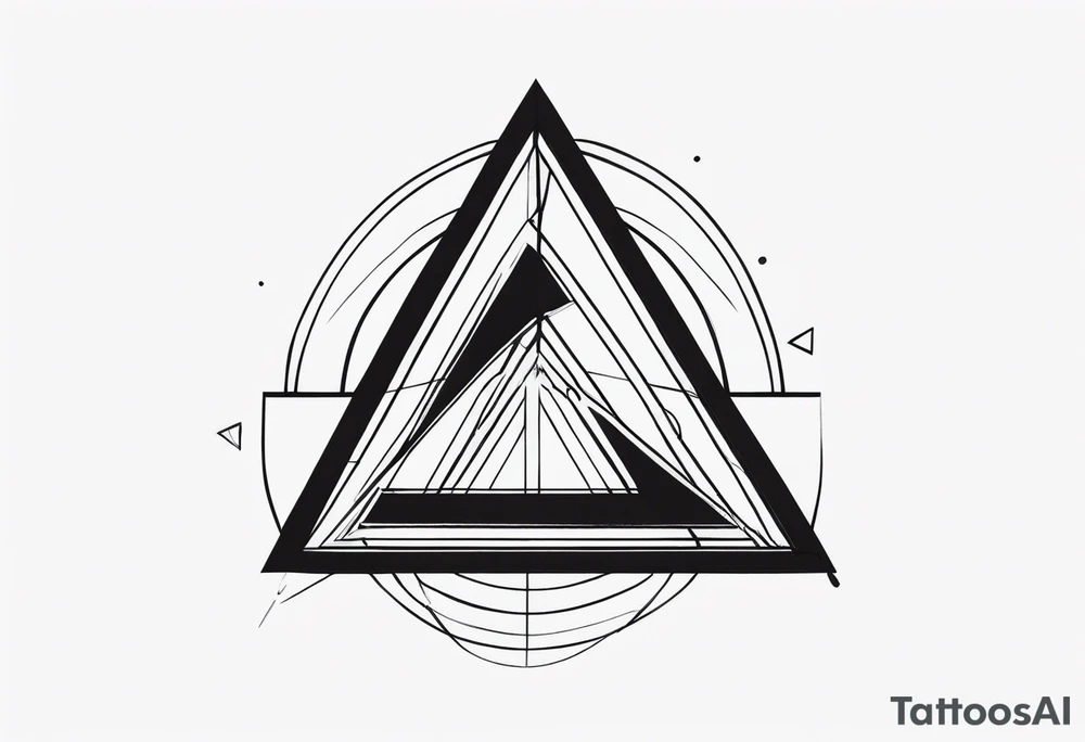triangle tattoo idea