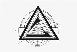 triangle tattoo idea