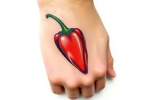 Chili pepper tattoo idea