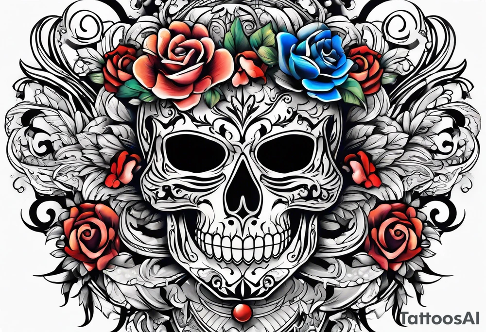 strength and beauty tattoo idea