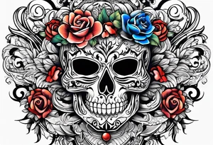 strength and beauty tattoo idea