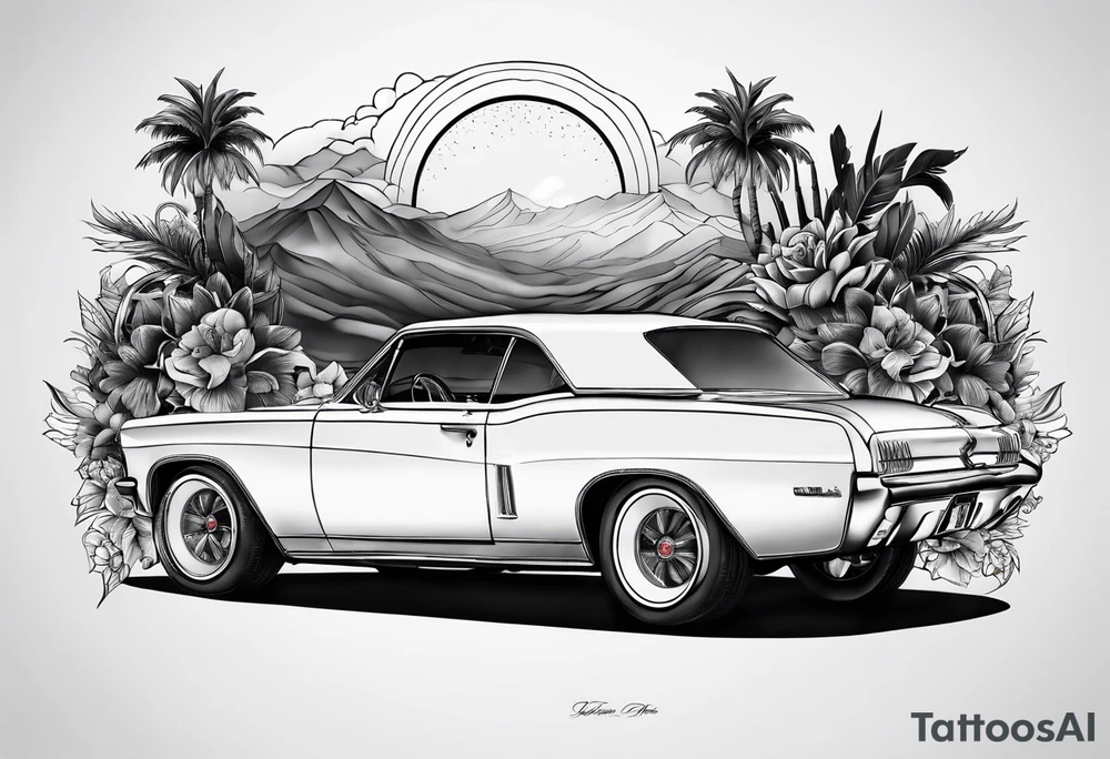 California tattoo idea