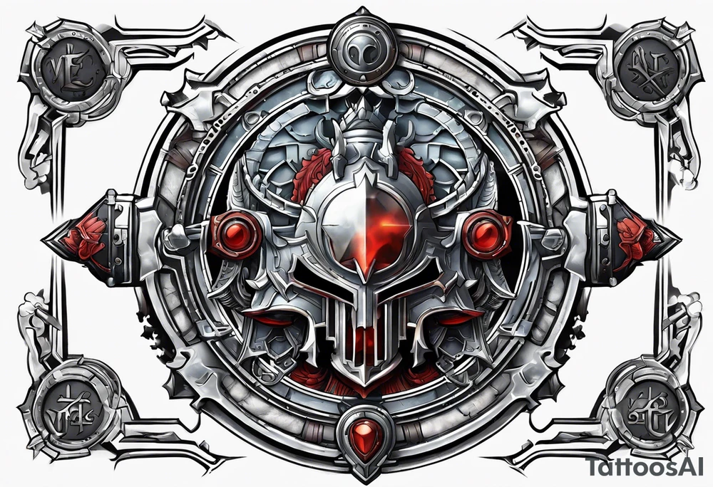 Warhammer 40k inquisitorial seal tattoo idea