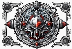 Warhammer 40k inquisitorial seal tattoo idea