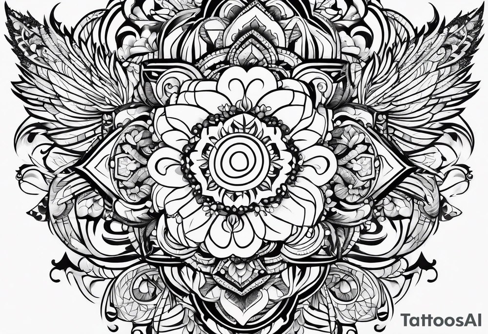 Pattern tattoo idea