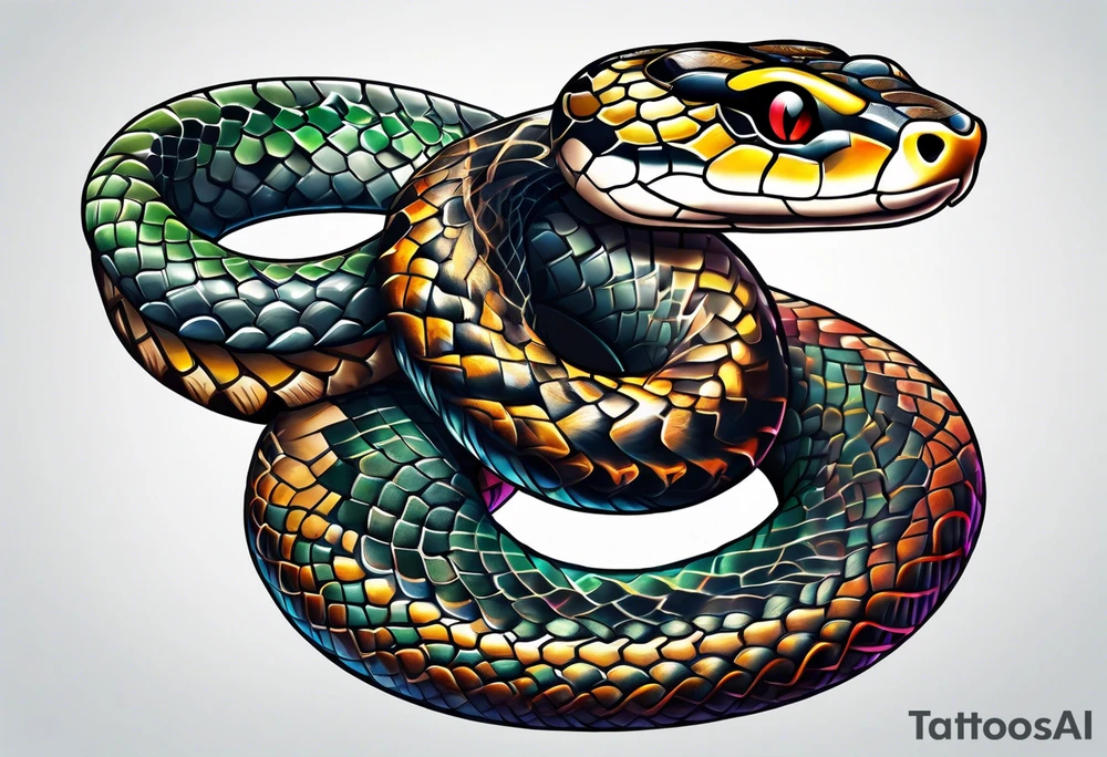 Snake tattoo idea
