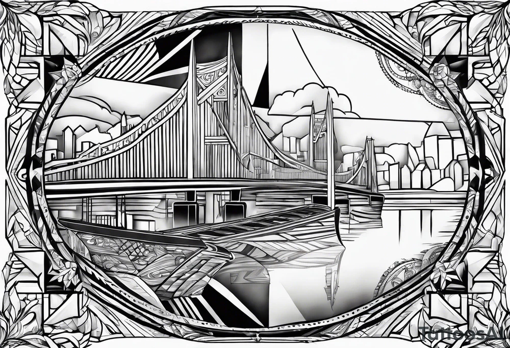 Travel the world tattoo idea
