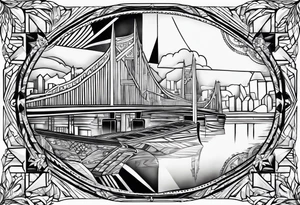 Travel the world tattoo idea