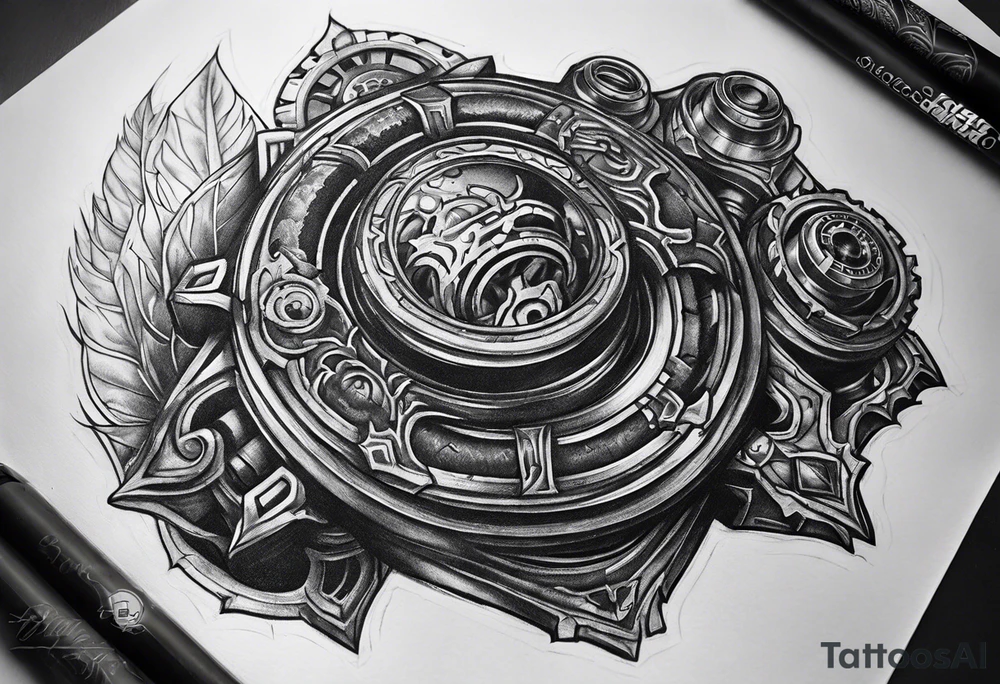 Gears of War locust tattoo idea