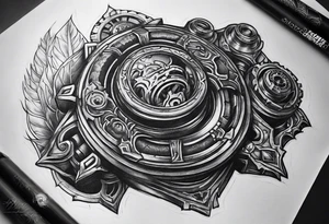 Gears of War locust tattoo idea