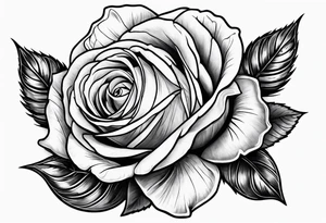 rose bouque tattoo idea