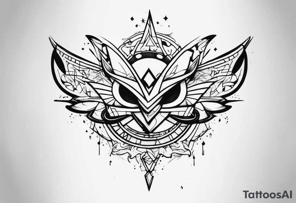 Graffiti tattoo idea