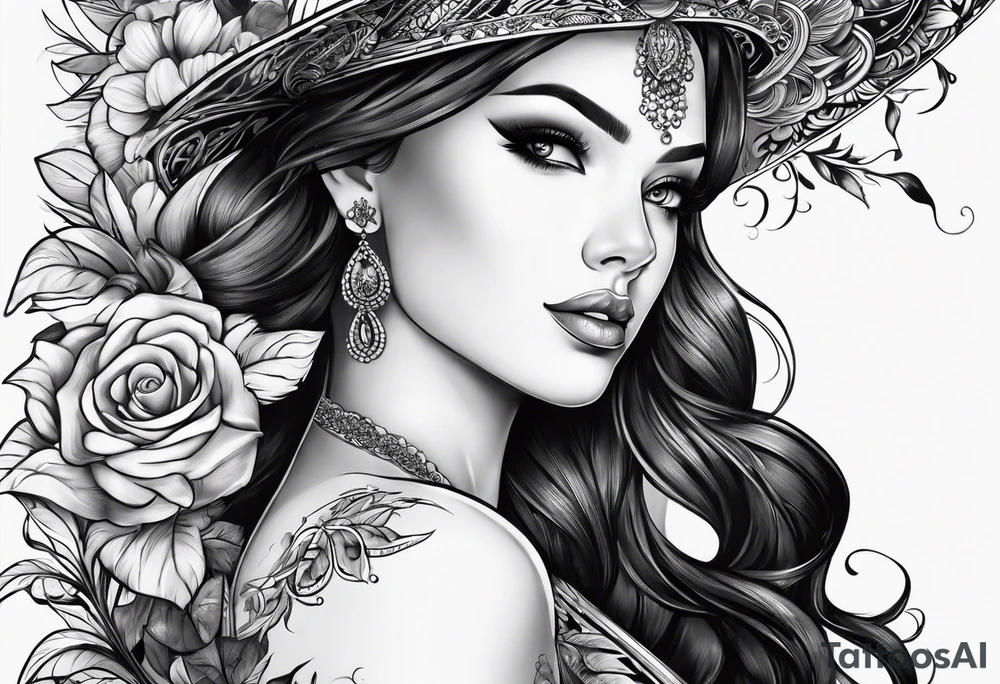 Sonst Look back tattoo idea