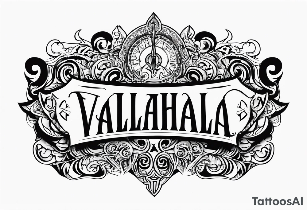 Valhalla tattoo idea