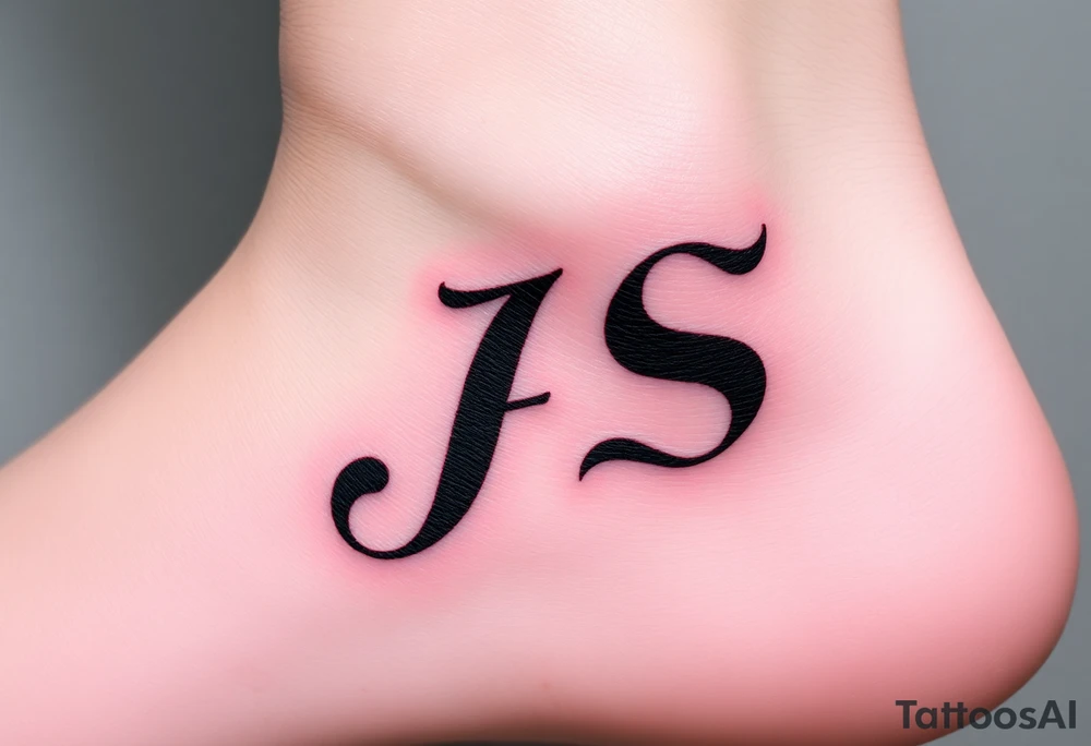 Letters : JS tattoo idea