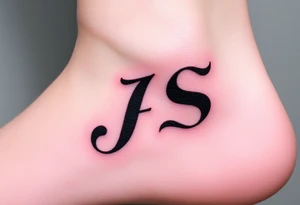 Letters : JS tattoo idea