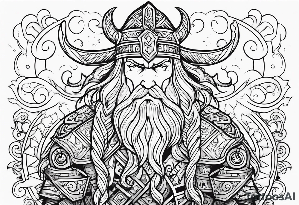 Norse mythology tattoo idea