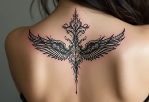 Fallen Angel tattoo idea