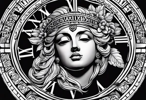 January 15 2022 in Roman numerals tattoo idea