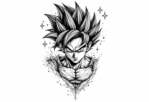 dragonball z tattoo idea