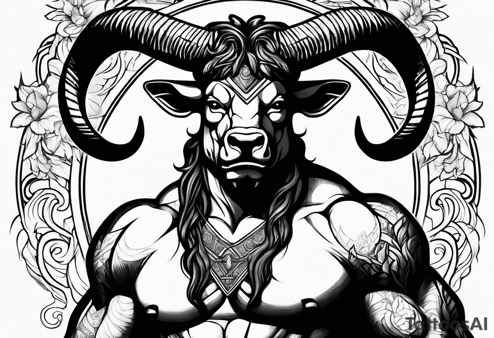 Minotaur tattoo idea