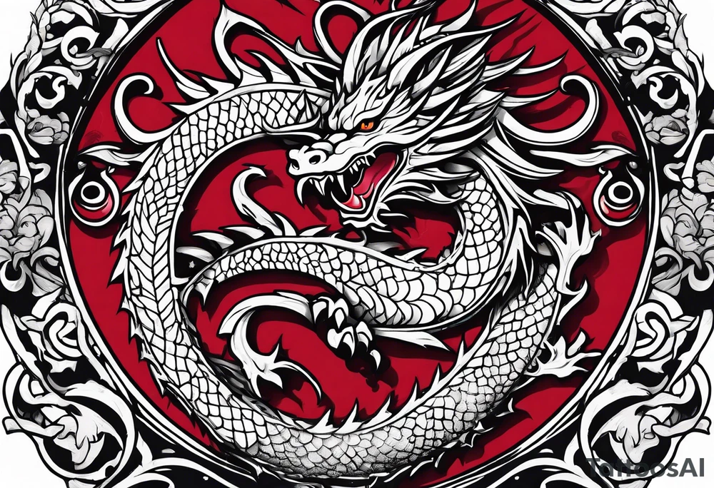 welsh dragon tattoo idea